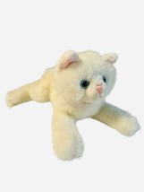 Russ Prissy White Kitty Cat Stuffed Animal Kitten Plush Toy Blue Eyes 9 inch - $34.52