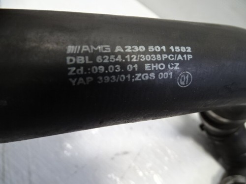 03 Mercedes R230 SL55 coolant hose set SL55 AMG Item image 5