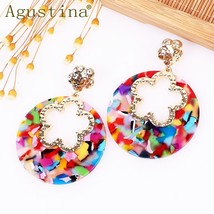 Agustina Fiower Fashion Earrings Jewelry Girls Drop Earrings For Women Punk Earr - £7.53 GBP