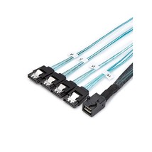 CableCreation 2-Pack 1.6FT/0.5M Internal HD Mini SAS (SFF-8643 Host) - 4X SATA ( - £43.12 GBP