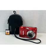 Kodak Easyshare C1530 14mp Digital Camera Red, 4gb Memory Card &amp; Case - ... - $69.36 CAD