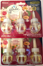 Glade Plugins Scented Oil Refill Vanilla Passion Fruit (2) Packs of 3 - £20.07 GBP