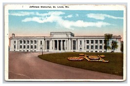 Jefferson Memorial St Louis Missouri MO WB Postcard N19 - $1.93