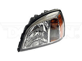Headlight For 2000-2002 Cadillac Deville Driver Side Chrome Housing Clear Lens - $331.45