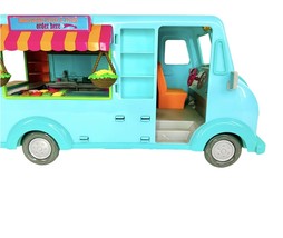  Lil Woodzeez Food Truck Toy Honeysuckle Sweets &amp; Treats Store Ice Cream Cooking - £19.68 GBP