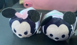 Disney Tsum Tsum Easter 2024 Mickey and Minnie Set Pastel Egg Variations... - $10.39