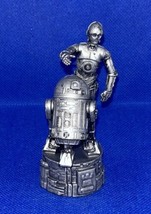 Star Wars Saga Edition Chess Silver Light Side Piece Replacement: C-3PO R2-D2 - £7.79 GBP