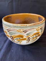 Jean Claude de Crousaz Studio Art Pottery Signed Bowl Swiss Artist - $159.00