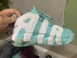 Rare Nike Air More Uptempo GS &#39;Island Green&#39;  Women’s Sz. 4Y (415082-300) - $42.75