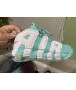 Rare Nike Air More Uptempo GS &#39;Island Green&#39;  Women’s Sz. 4Y (415082-300) - $42.75