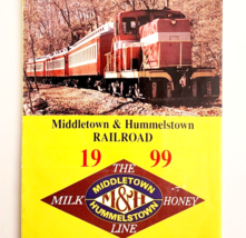 1999 Middletown &amp; Hummelstown Railroad Schedule Vintage Train Pamphlet F13E - $19.99