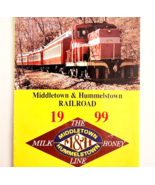 1999 Middletown &amp; Hummelstown Railroad Schedule Vintage Train Pamphlet F13E - $366.69 MXN