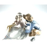 Lladro 5454 “For Me?” Boy Giving Girl Flower Porcelain Figurine Repaired... - $2,205.11 MXN