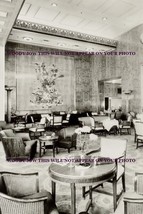 rp08642 - Cunard Liner -  Queen Elizabeth - Main Lounge - print 6x4 - $2.80