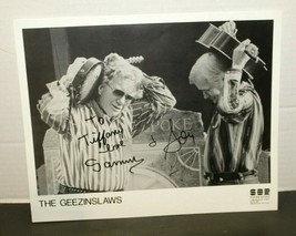 Vintage The Geezinslaws Signed 8X10 Country Music Press Photo Festival Souvenir - £23.65 GBP