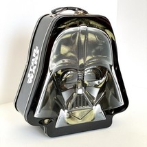 STAR WARS Metal Darth Vader Shaped Tin Tote Lunch Box 2013 - £14.81 GBP