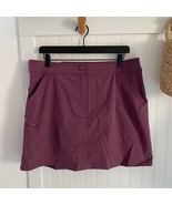 32 Degrees Ladies Womens Tech SKORT Short Skirt L Crushed Violet NEW! - £15.03 GBP