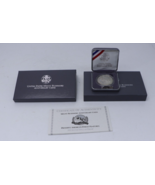 1991-S Mount Rushmore Anniversary Silver Proof Coin Dollar Box &amp; COA - $124.95 CAD