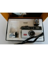Vintage Kodak Instamatic 124 Color Outfit Camera with Box UNTESTED - £15.72 GBP