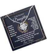 To My Daughter Necklace from Mom With Elegant Box, Mother To - £109.50 GBP