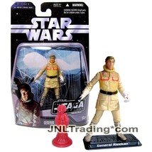 Year 2006 Star Wars Saga Collection 4&quot; Figure GENERAL RIEEKAN with QUEEN... - $34.99