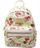 Loungefly Disney Beauty and The Beast Belle Floral Mini Backpack - $2,574.38 MXN