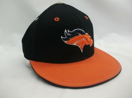 Denver Broncos NFL Football Hat Reebok 7 1/8 Fitted Wool Baseball Cap - £13.04 GBP