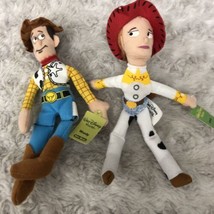Walt Disney World Mini Bean Kellogg's Toy Story Lot Woody & Jessie 2001 Pixar - $9.99