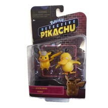 Pokemon Detective Pikachu And Psyduck Figures Wicked Cool Toys Brand New Age 4+ - £10.26 GBP
