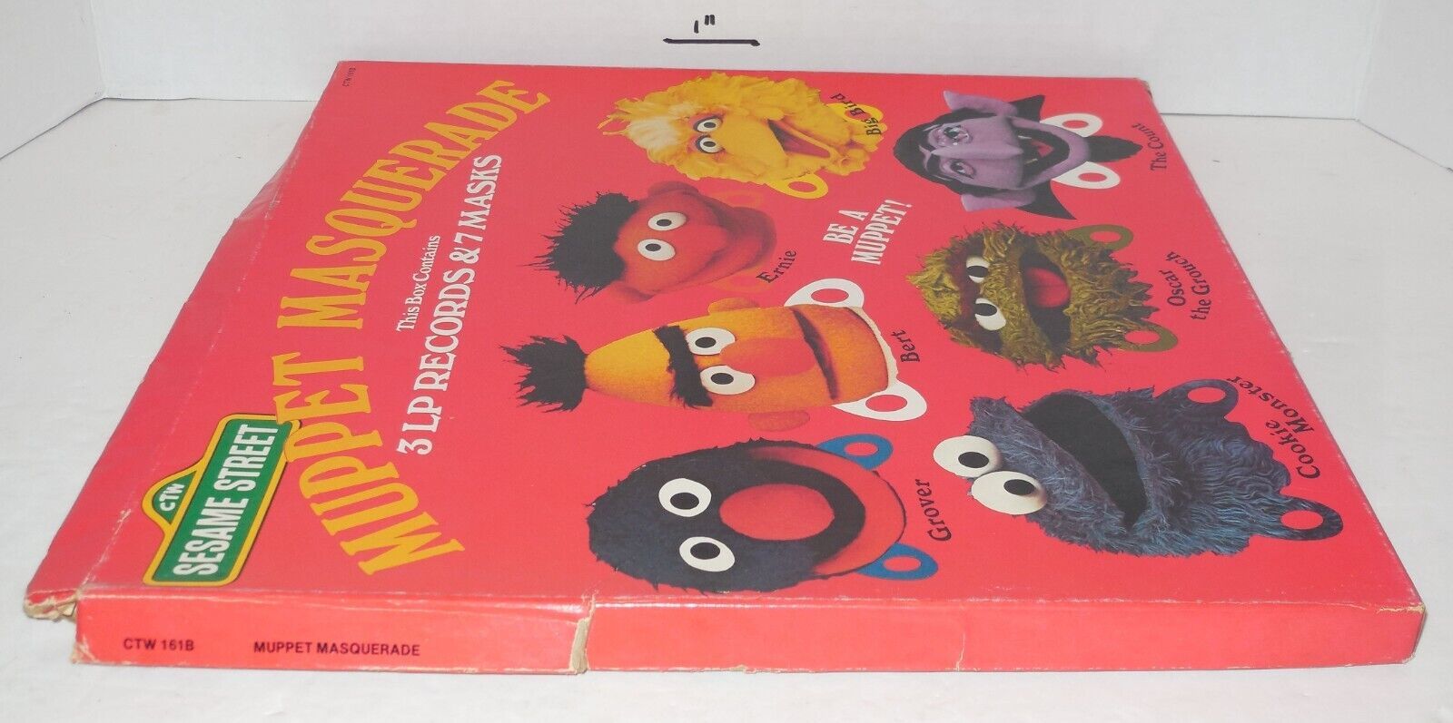 Sesame Street Muppet Masquerade Vinyl 3 Lp Set Record Album CTW 161B OOP RARE Item image 5