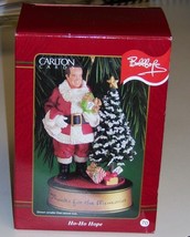 Carlton Heirloom Collection Ornament Bob Hope &quot;Ho Ho Hope&quot; Musical Christmas - £30.52 GBP