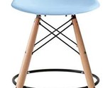 2Xhome - Blue - 28&quot; Seat Height Dsw Molded Plastic Bar Stool Contemporar... - $259.97