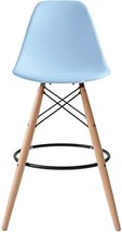 2Xhome - Blue - 28&quot; Seat Height Dsw Molded Plastic Bar Stool Contemporar... - $259.97