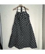 Chic Star Polka Dot Dress Halter Neck Rockabilly Rock &amp; Roll Swing Retro... - £29.25 GBP