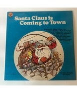 Santa Claus Is Coming to Town LP Wonderland Records MR-6027 Christmas Re... - £11.15 GBP