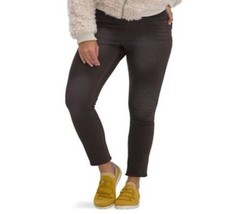 HUE Womens Ultra Soft Denim High Rise Leggings Size X-Large Color Dark Beige - £35.66 GBP