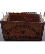 Vintage 7-Up Bottling Company of Los Angeles Wooden Crate - NICE VINTAGE... - $135.81 CAD