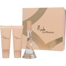 Rihanna Nude Perfume 3.4 Oz Eau De Parfum Spray 3 Pcs Gift Set image 3