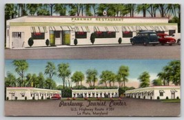 La Plata MD Parkway Restaurant And Tourist Center Hwy 301 Maryland Postcard F33 - $6.95