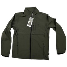 Free Country Men&#39;s Super Softshell Jacket DARK OLIVE Size Small NEW - £14.64 GBP
