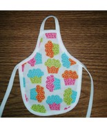Colorful Cupcakes / Desserts Fabric - Decorative Soap Bottle Dish Apron 1PC - €4,08 EUR