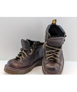 Dr Doc Martens 8287 England Ankle Boots Air Wair Work Brown Leather Mens... - $59.99