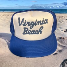 VTG Trucker Style Mesh/Foam Snapback Hat Made in China VIRGINIA BEACH - £11.04 GBP