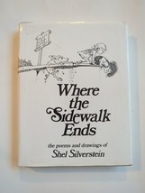 Where the Sidewalk Ends by Shel Silverstein HC 1974 Children&#39;s Poetry &amp; Humor DJ - £10.01 GBP