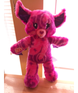 Build A Bear Midnight Shimmer Vampire Bat Purple Pink Swirl Stuffed Plus... - £14.17 GBP