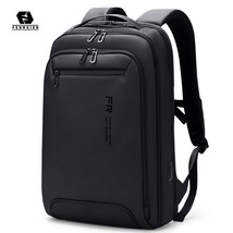 Fenruien Slim 15.6 Inch Laptop Backpack Multifunction Casual Business Men&#39;s Back - £79.47 GBP