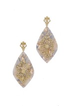 New Teardrop Moroccan Pattern Earrings - £7.10 GBP