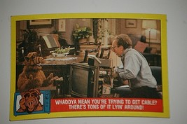 1987 Topps Alien Productions ALF #40 Non Sport Trading Card Alf TV Show  - £6.22 GBP