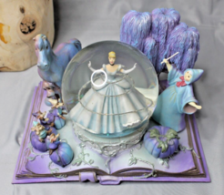 Hallmark Disney’s Wonders Within Fairy Godmother to the Rescue Snow Globe 2012 - $208.66