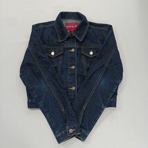 Zana Di Women's Cotton Jacket Size Medium Blue Denim Long Sleeve Metal Button Up image 13